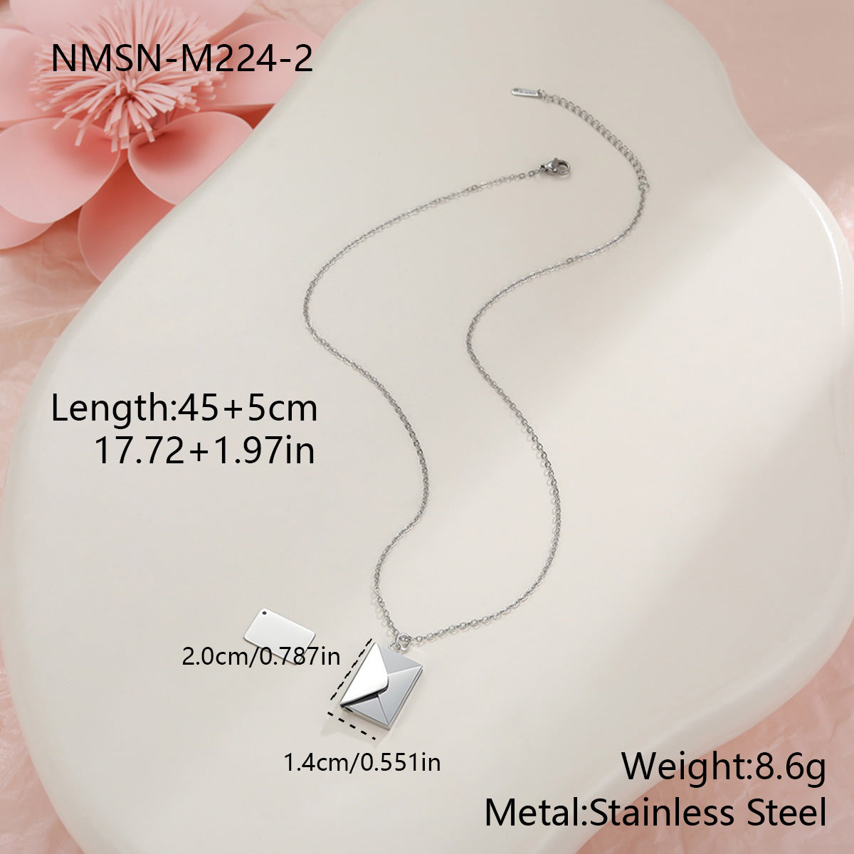 Valentine's Day gift: heart necklace